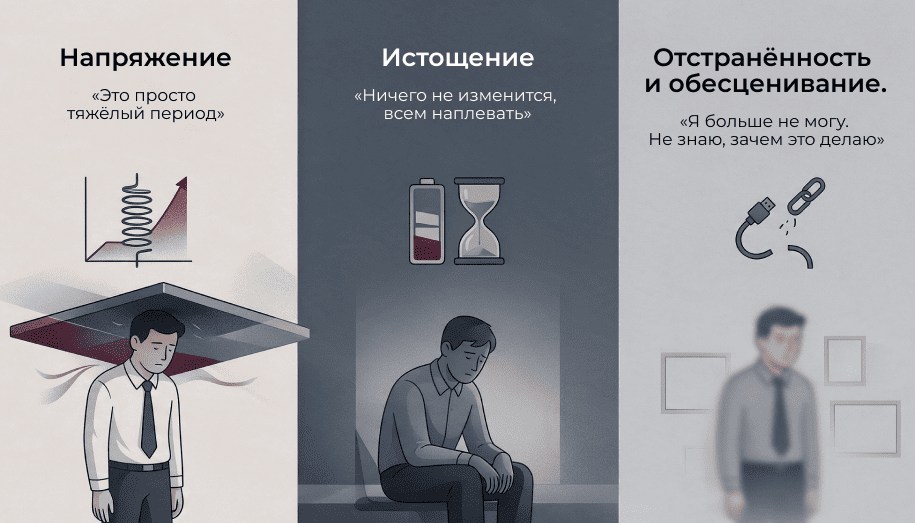 симптомы выгорания
