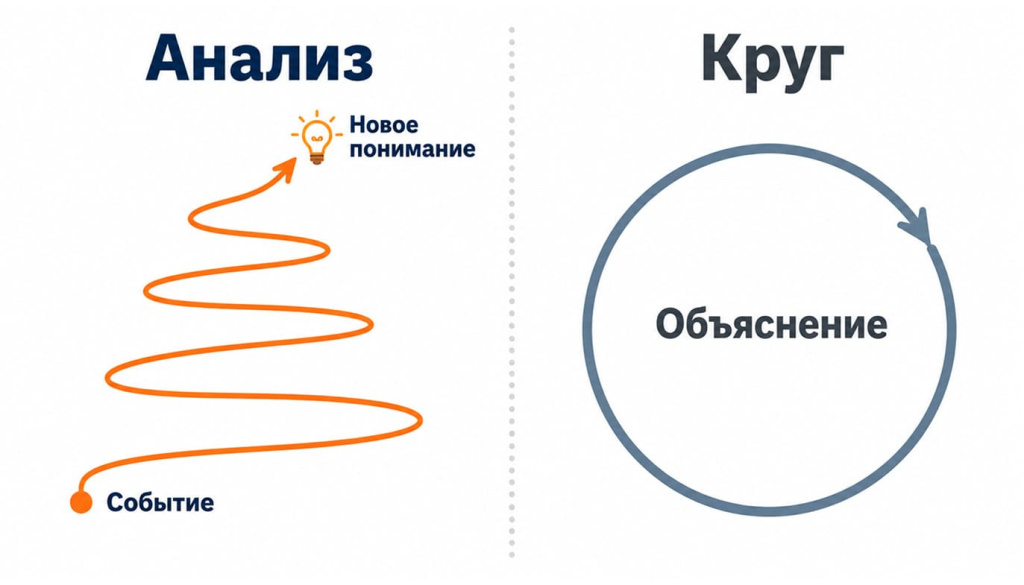 как не зацикливаться в анализе