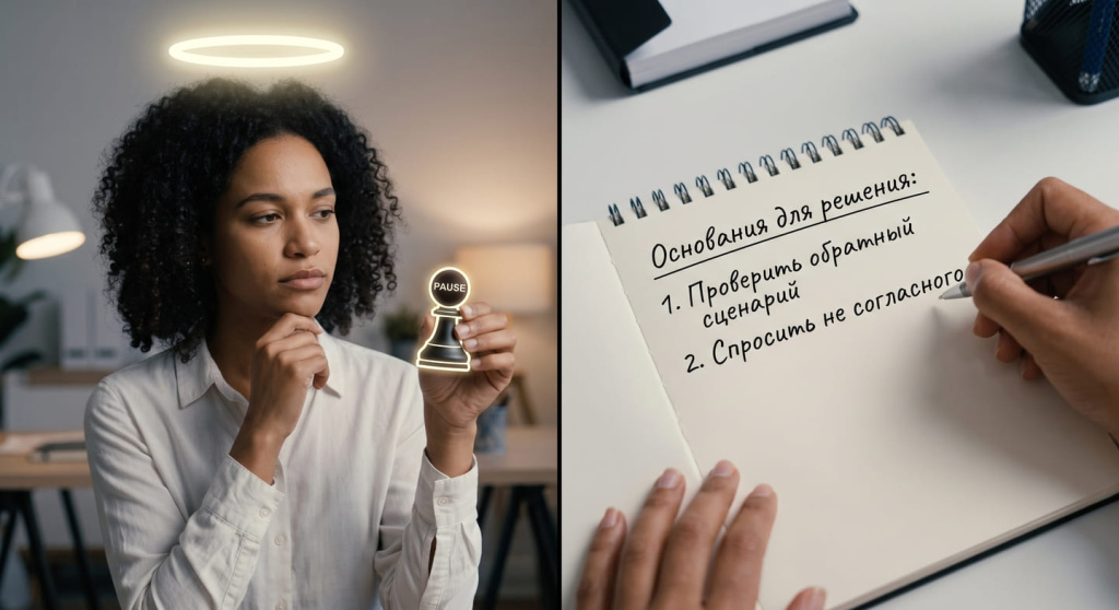 как работает эффект подтверждения